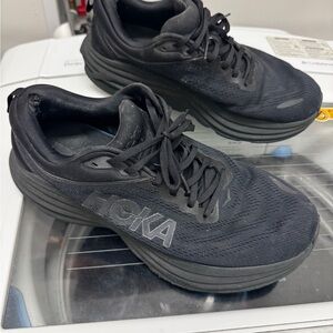 Hoka Men's All-Black Athletic Shoes